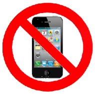 iPhone forbudt