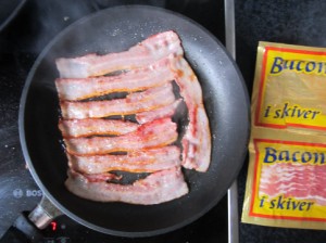 Tælle kalorier, bacon