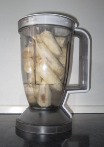 raw food banan shake